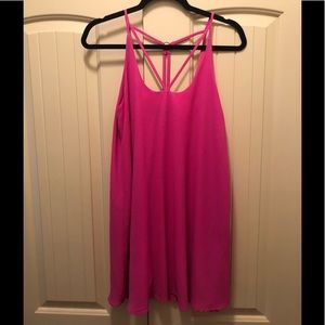 Hot Pink Shift Dress